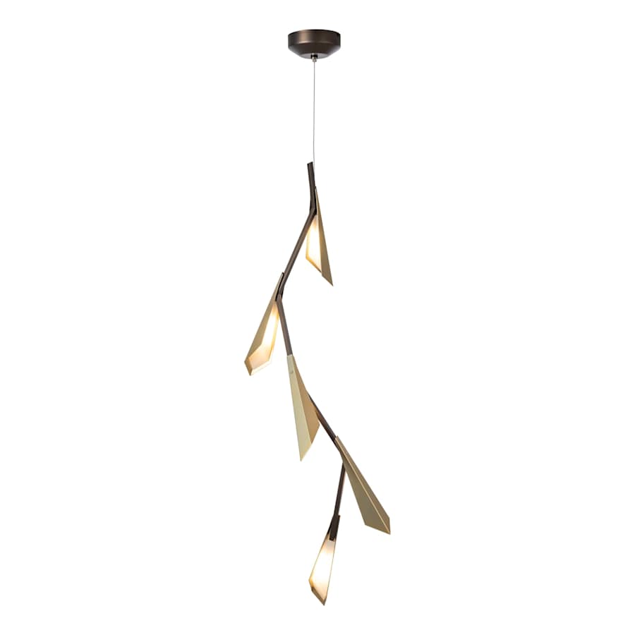 Hubbardton Forge Quill 16" Wide Pendant