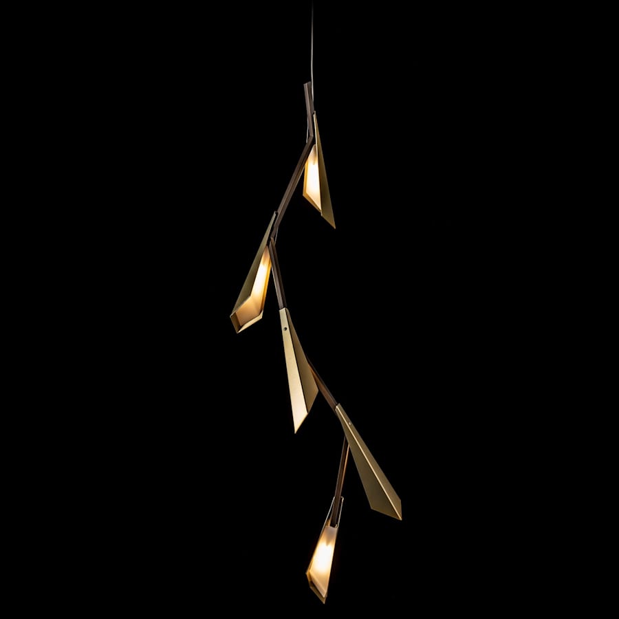 Hubbardton Forge Quill 16" Wide Pendant