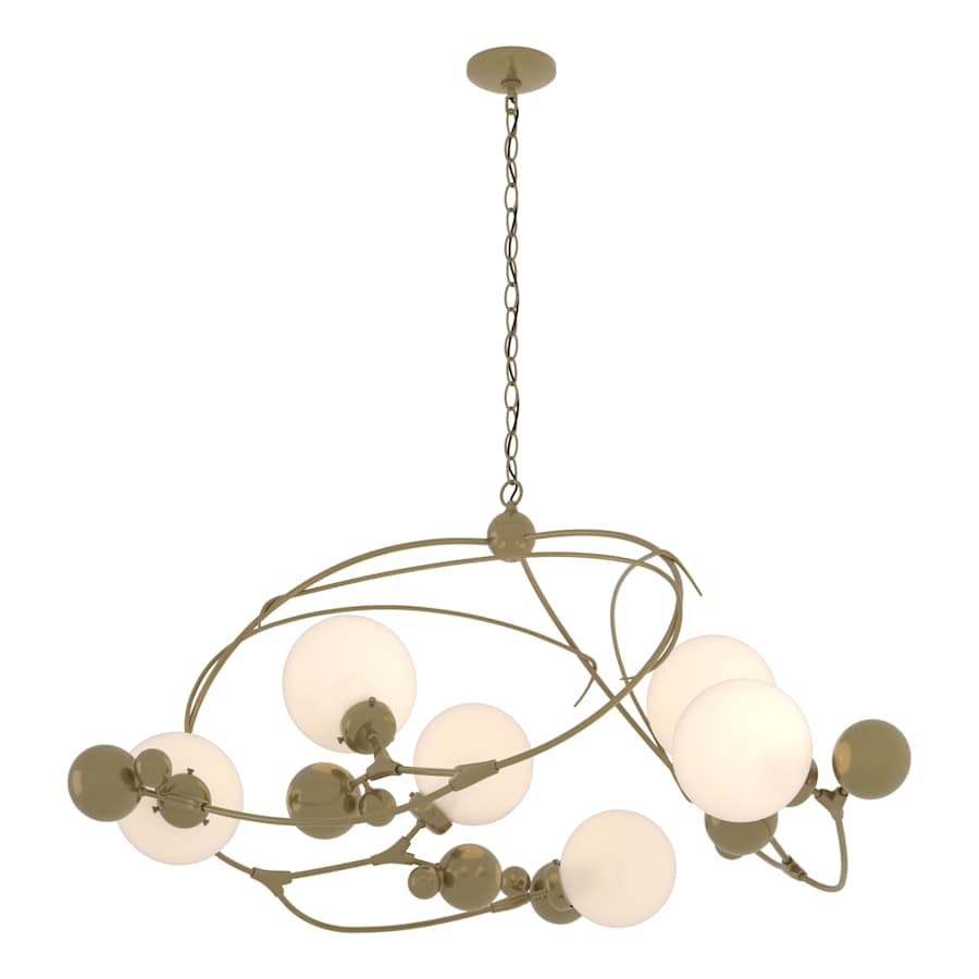 Hubbardton Forge Sprig 6 Light 50" Wide Pendant