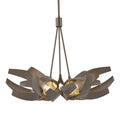 Hubbardton Forge Corona 6 Light 27" Wide Chandelier