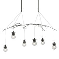 Hubbardton Forge Kiwi 6 Light 37" Wide Suspension Linear Pendant