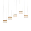 Hubbardton Forge Cowbell 41" Wide Linear Pendant