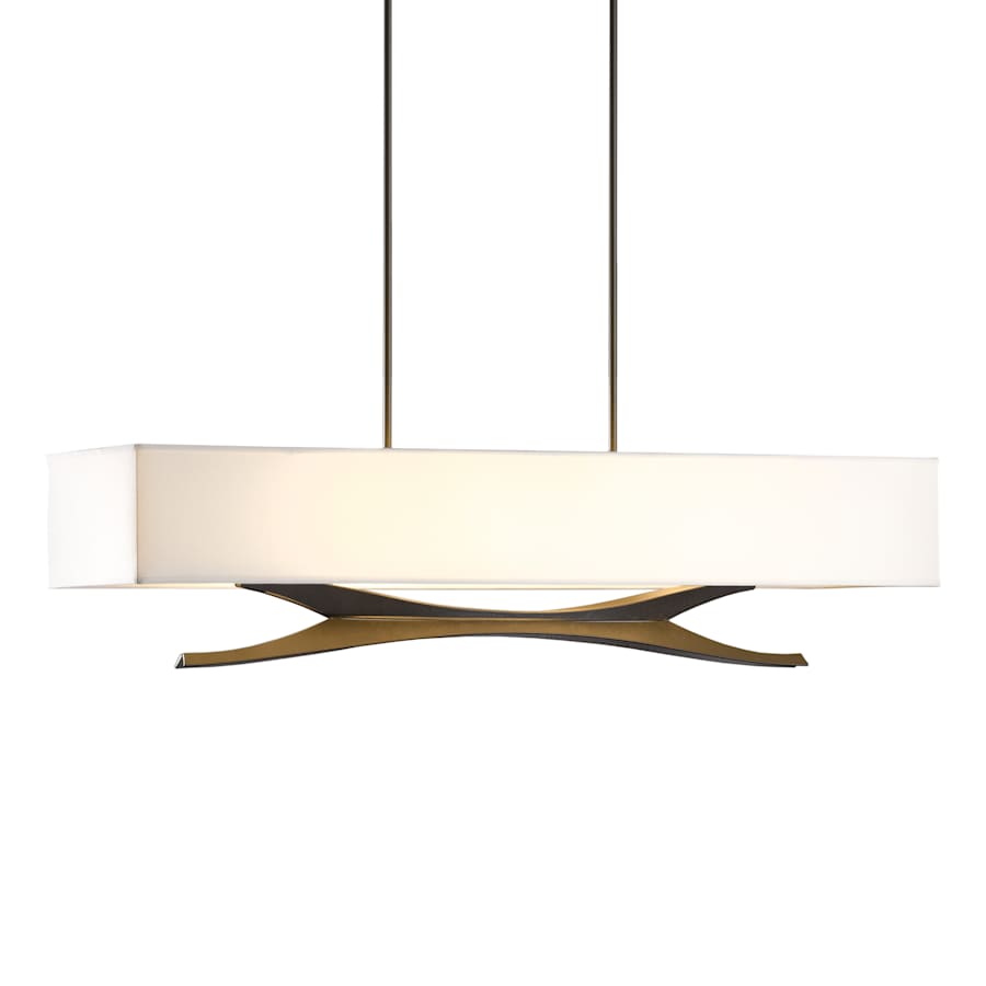 Hubbardton Forge Moreau 4 Light 42" Wide Linear Pendant