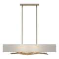 Hubbardton Forge Brindille 4 Light 42" Wide Linear Chandelier