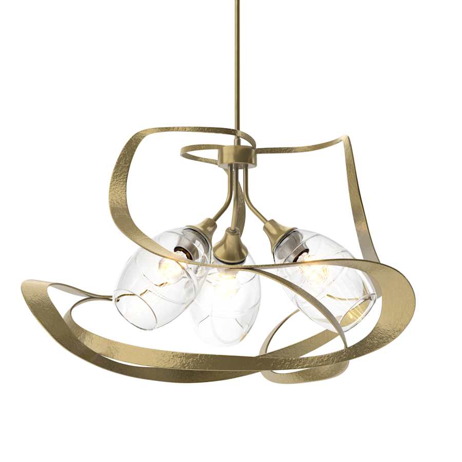 Hubbardton Forge Nest 3 Light 31" Wide Pendant