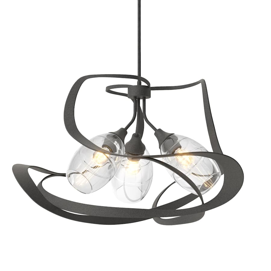 Hubbardton Forge Nest 3 Light 31" Wide Pendant