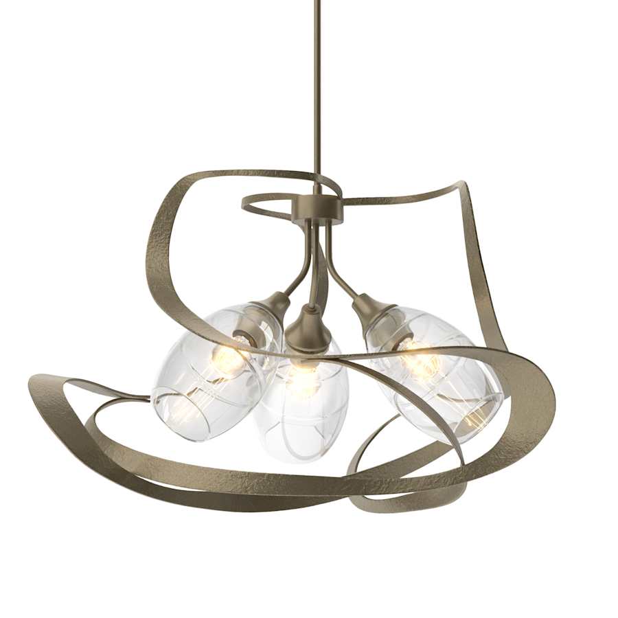 Hubbardton Forge Nest 3 Light 31" Wide Pendant