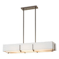 Hubbardton Forge Exos 4 Light 47" Wide Linear Chandelier
