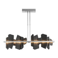 Hubbardton Forge Ardesia 52" Wide LED Linear Chandelier