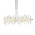 Hubbardton Forge Landscape 52" Wide LED Linear Chandelier