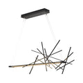 Hubbardton Forge Cascade 51" Wide LED Linear Chandelier