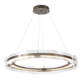 Hubbardton Forge Solstice 36" Wide LED Ring Chandelier