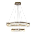 Hubbardton Forge Solstice 37" Wide LED Ring Chandelier