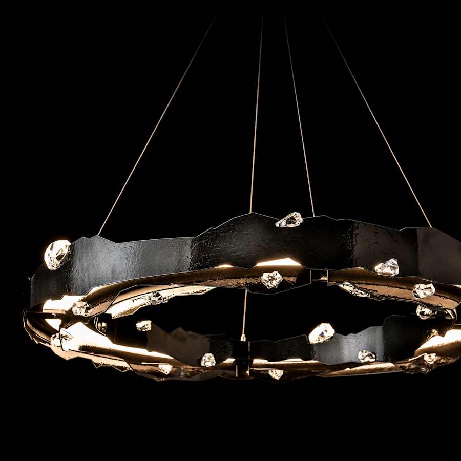 Hubbardton Forge Trove 39" Wide Pendant