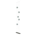 Hubbardton Forge Abacus 28" Wide LED Linear Pendant