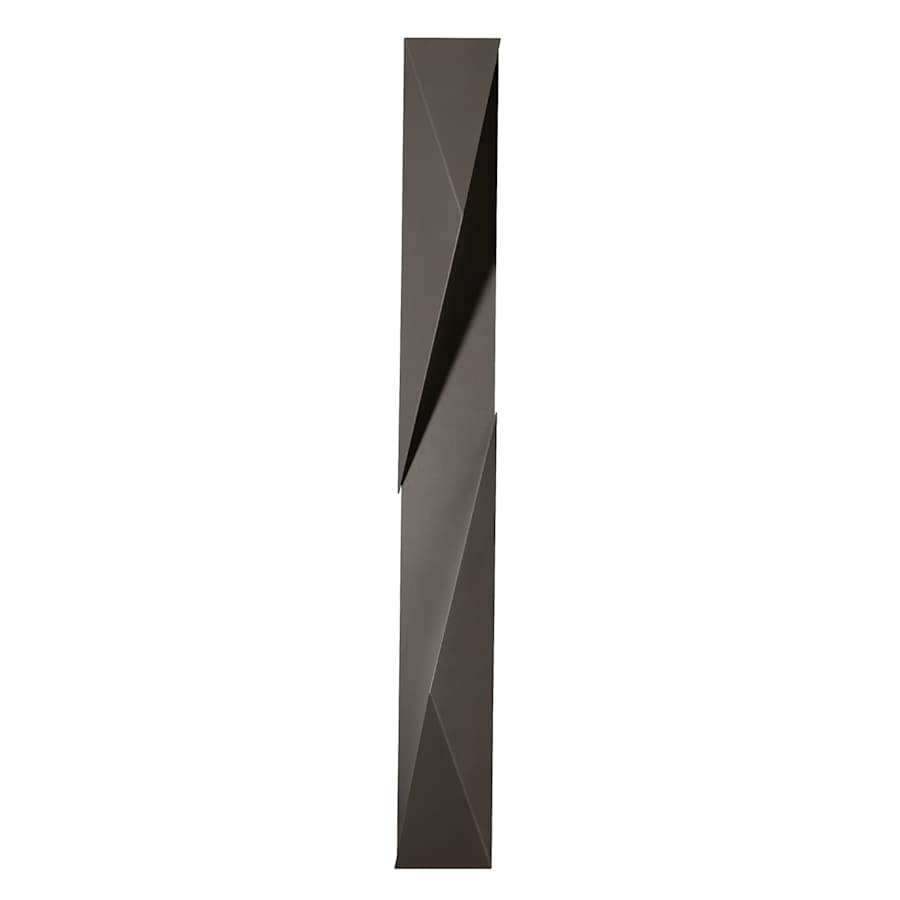 Hubbardton Forge Carbon 2 Light 63" Tall Outdoor Wall Sconce