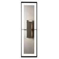 Hubbardton Forge Shadow Box 2 Light 45" Tall Outdoor Wall Sconce