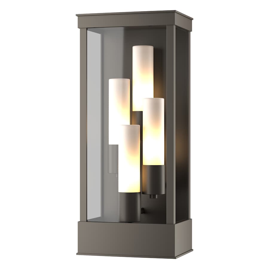 Hubbardton Forge Portico 4 Light 23" Tall Outdoor Wall Sconce