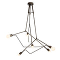Hubbardton Forge Divergence 6 Light 55" Wide Outdoor Abstract Multi Light Pendant