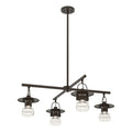 Hubbardton Forge Mason 4 Light 34" Wide Outdoor Pendant