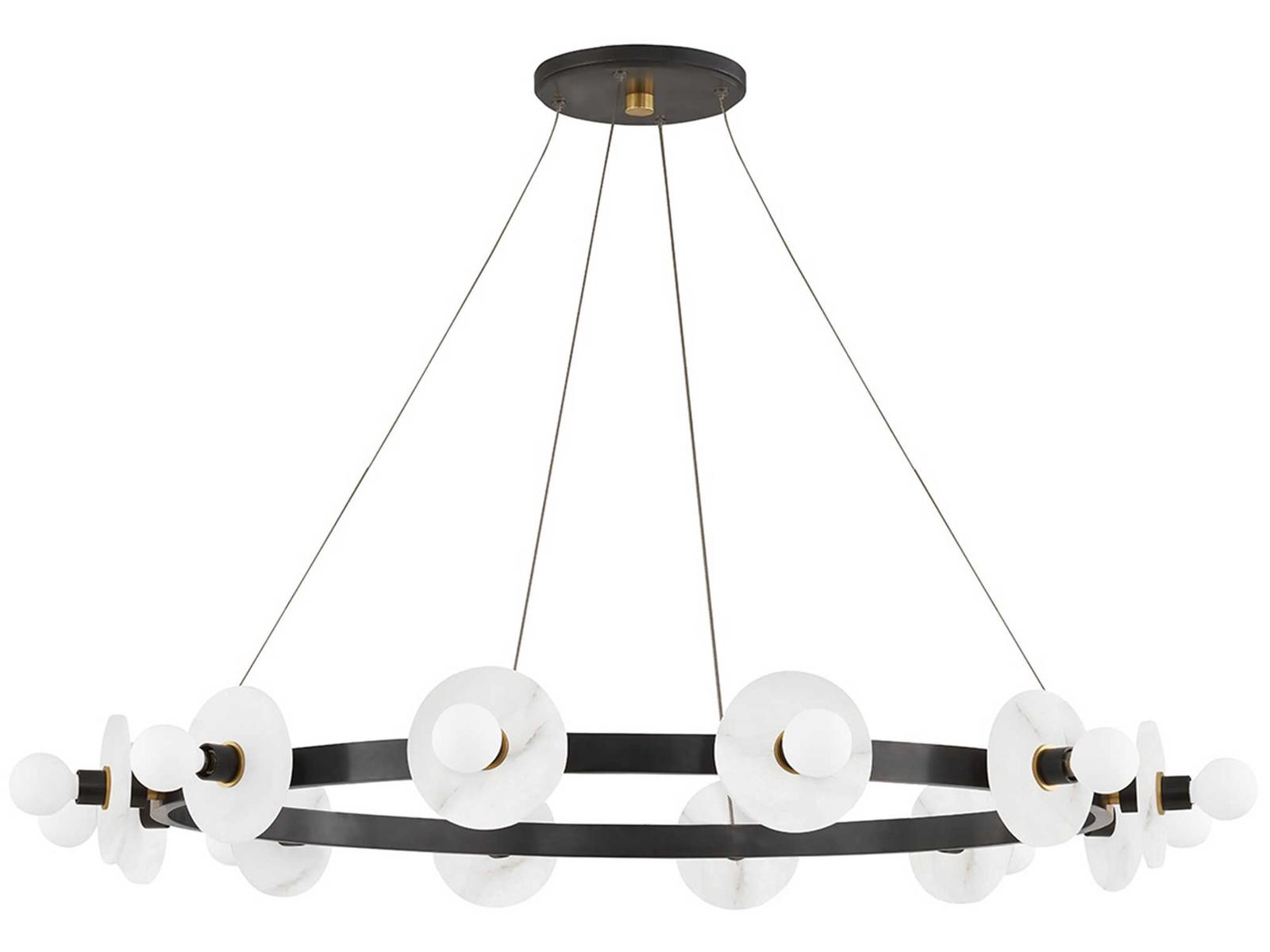 Hudson Valley Austen 12-Light Aged Old Bronze Contemporary Chandelier