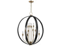 Hudson Valley 12-Light Dresden Chandelier in Aged Old Bronze