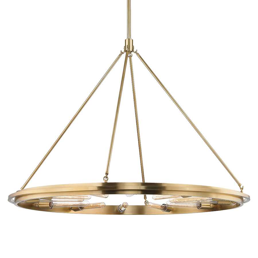 Hudson Valley Lighting Chambers 12 Light 45" Wide Ring Chandelier