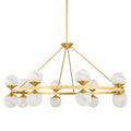 Hudson Valley Lighting Grafton 16 Light 46" Wide LED Chandelier