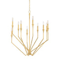 Hudson Valley Lighting Archie 10 Light 30" Wide Taper Candle Chandelier