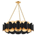 Hudson Valley Lighting Banks 12 Light 35" Wide Drum Chandelier