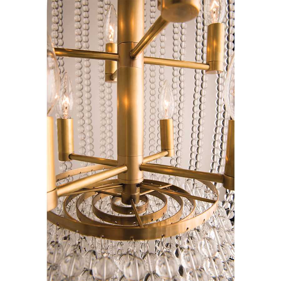 Hudson Valley Lighting Royalton 12 Light 26" Wide Crystal Chandelier