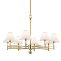 Hudson Valley Lighting Classic No.1 8 Light 40" Wide Chandelier
