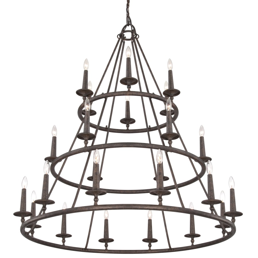 James Allan Chatham 24 Light 48" Wide Chandelier