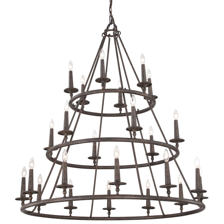 James Allan Chatham 24 Light 48" Wide Chandelier