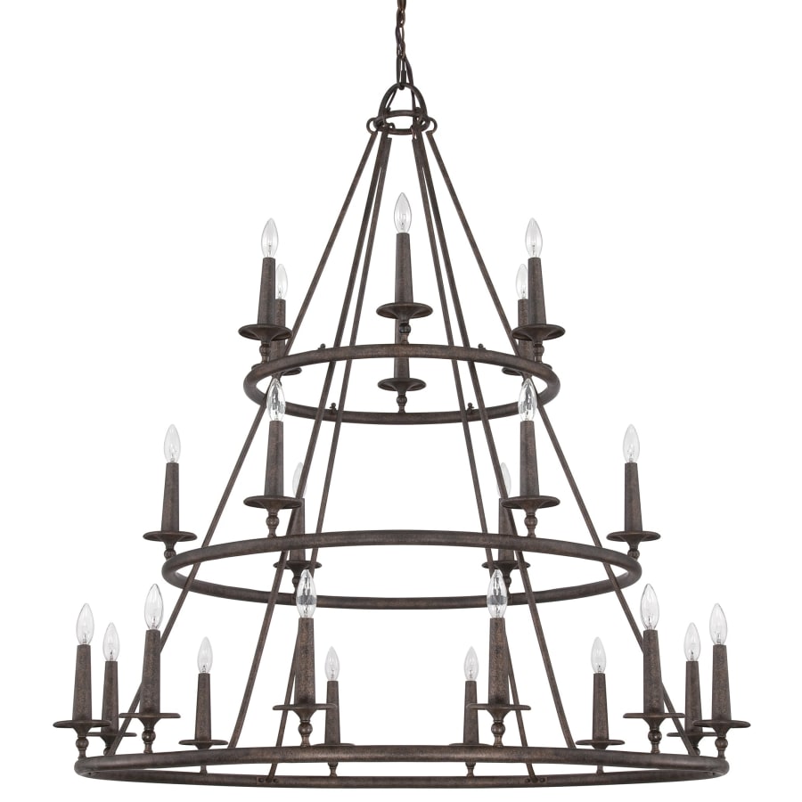 James Allan Chatham 24 Light 48" Wide Chandelier