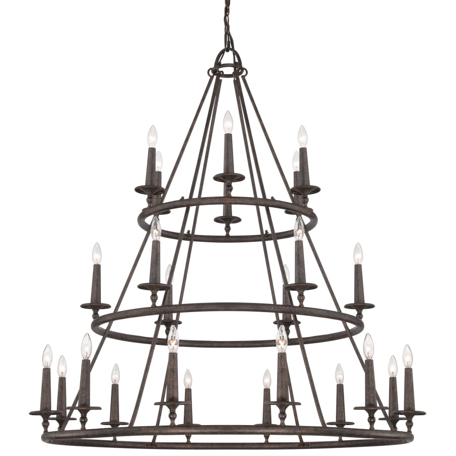 James Allan Chatham 24 Light 48" Wide Chandelier