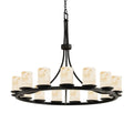 Justice Design Group Chandelier from the Alabaster Rocks! Collection