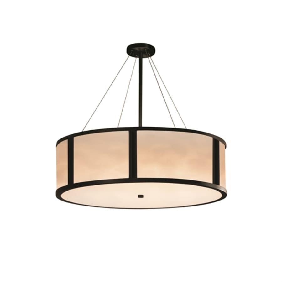 Justice Design Group Clouds? Tribeca Single Light 48" Wide Integrated 3000K LED Drum Chandelier