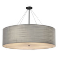 Justice Design Group Textile 48" Wide LED Drum Chandelier