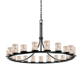 Justice Design Group LumenAria 21 Light 1 Tier Chandelier