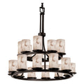 Justice Design Group LumenAria 33" Wide Ring Chandelier