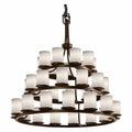 Justice Design Group Fusion 42" Wide Ring Chandelier