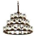 Justice Design Group Veneto Luce 42" Wide Ring Chandelier
