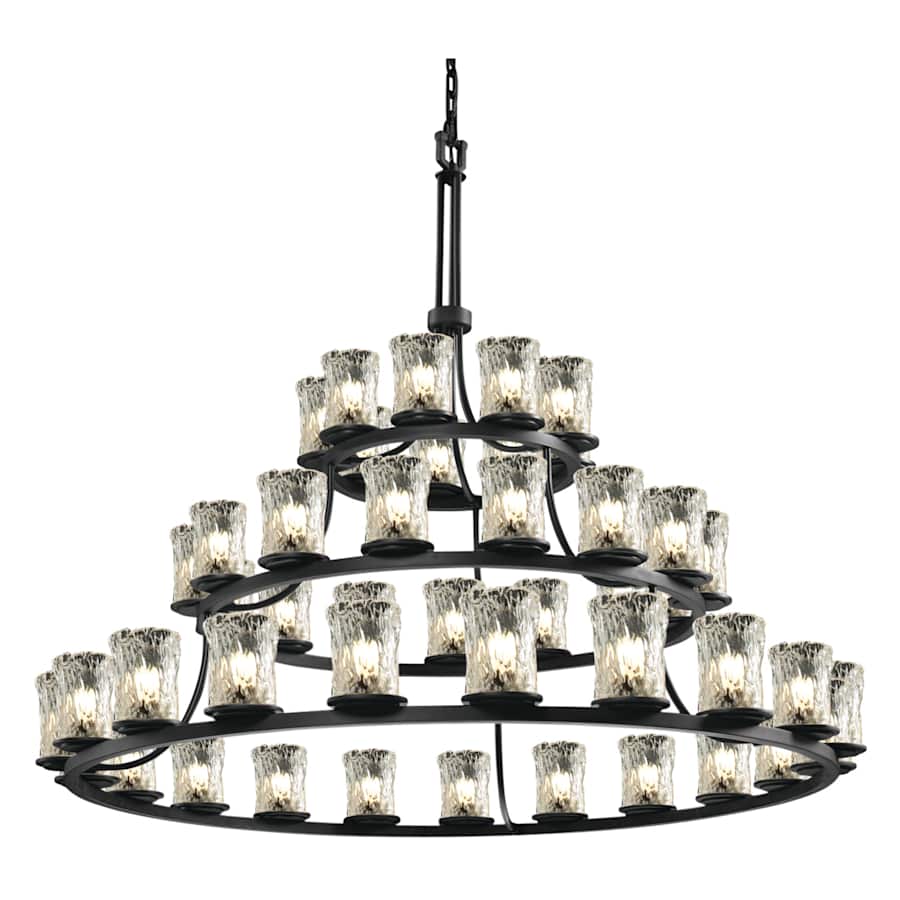 Justice Design Group Veneto Luce 60" Wide Ring Chandelier