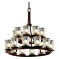 Justice Design Group Veneto Luce 33" Wide Ring Chandelier
