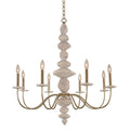 Kalco Carrara 8 Light 34" Wide Chandelier