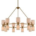 Kalco Harlowe 18 Light 40" Wide Ring Chandelier