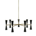 Kalco Milo 14 Light 35" Wide Chandelier