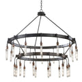 Kalco Stuyvesant 28 Light 48" Wide Ring Chandelier