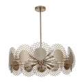 Kalco Helia 12 Light 32" Wide Drum Chandelier